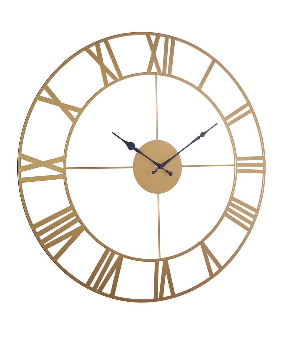 Skeleton -Roman Numeral Clock