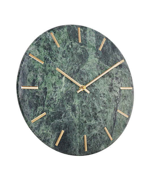 Marmororo – Emerald Rhythm Marble Wall Clock