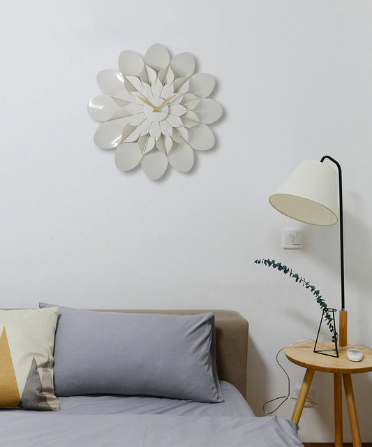 Floro - The Blooming Elegance Flower Wall Clock