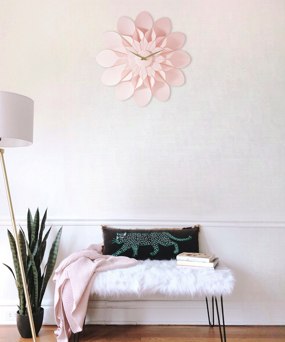 Floro - The Blooming Elegance Flower Wall Clock