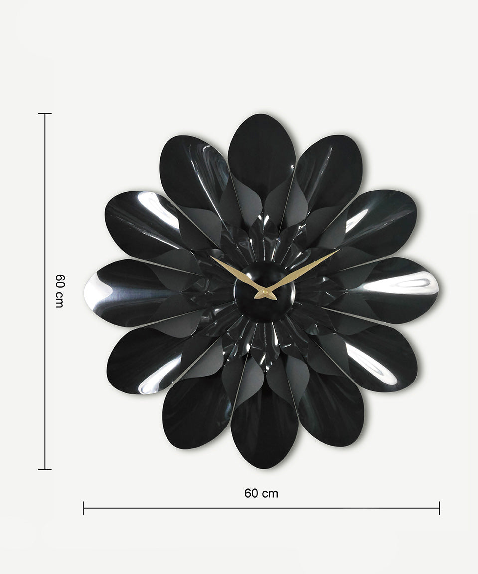 Floro - The Blooming Elegance Flower Wall Clock