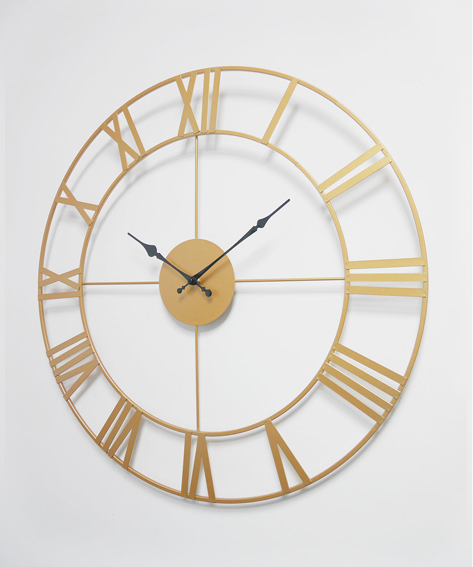 Skeleton -Roman Numeral Clock
