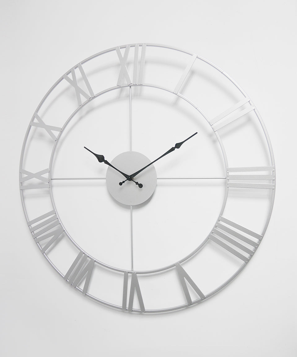 Skeleton -Roman Numeral Clock