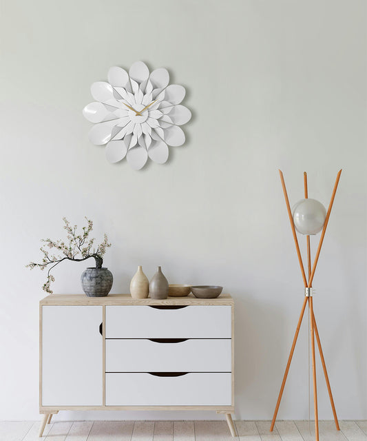 Floro - The Blooming Elegance Flower Wall Clock