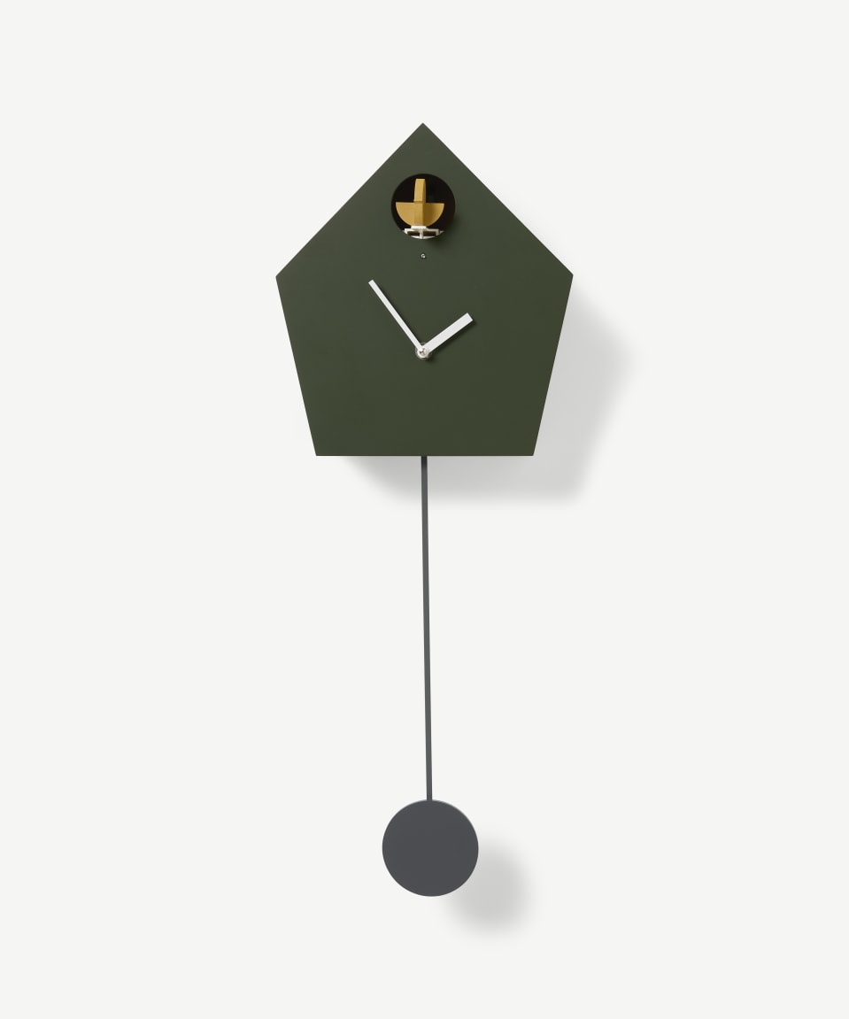 Alauda – The Singing Lark Cuckoo Clock-Green