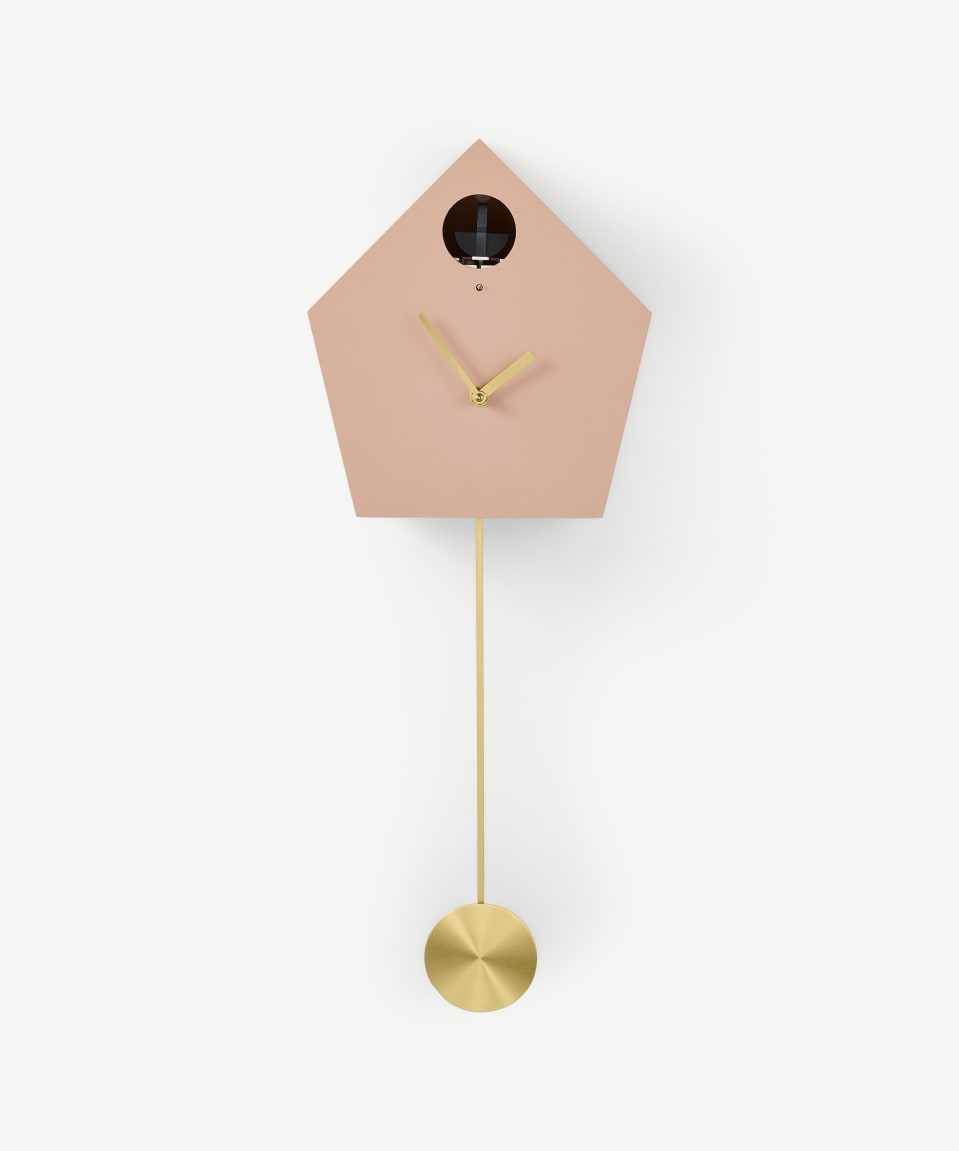 Alauda – The Singing Lark Cuckoo Clock- Pink