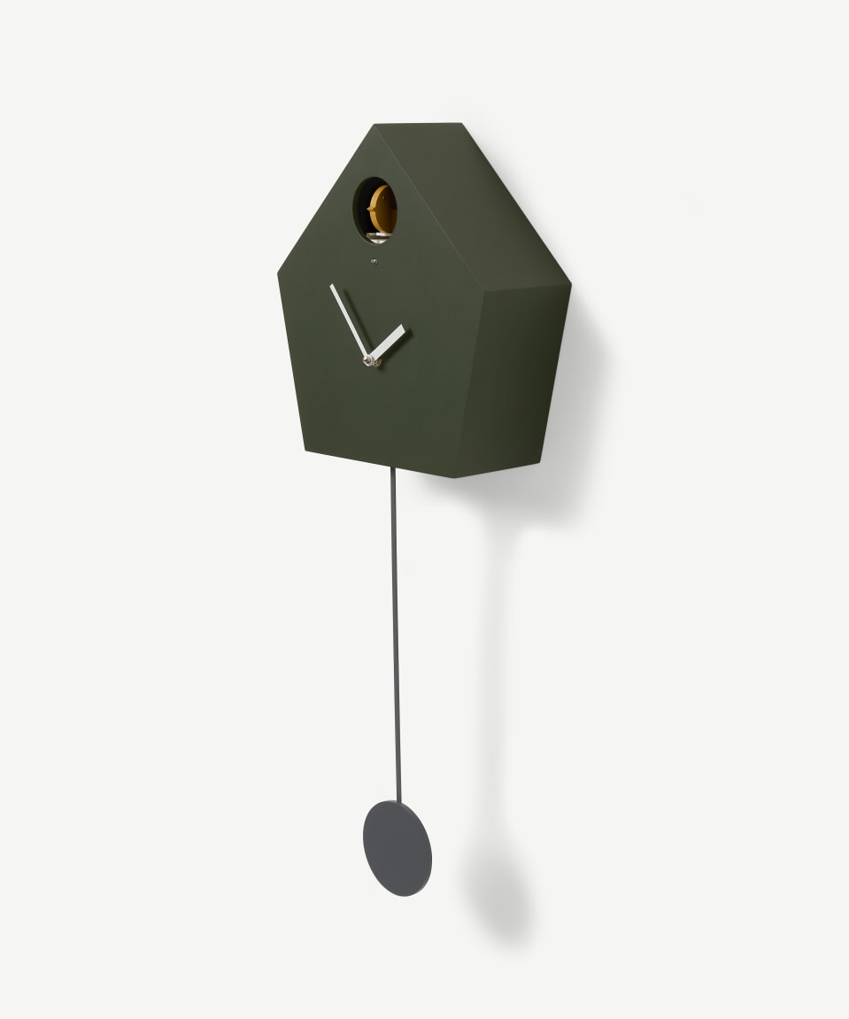 Alauda – The Singing Lark Cuckoo Clock-Green