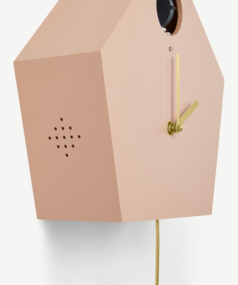 Alauda – The Singing Lark Cuckoo Clock- Pink