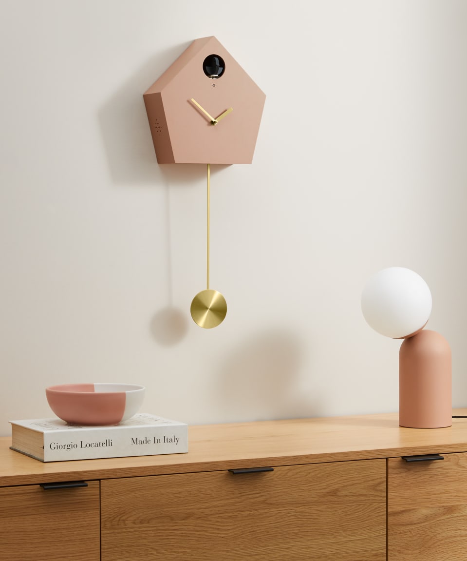 Alauda – The Singing Lark Cuckoo Clock- Pink