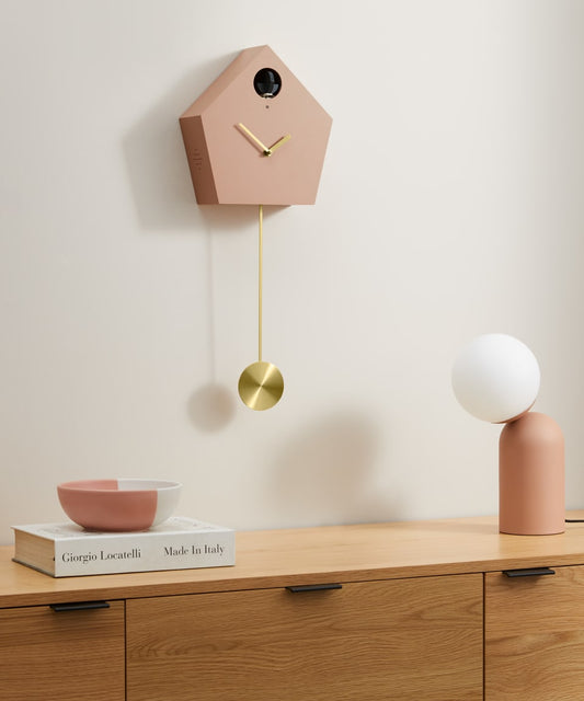 Alauda – The Singing Lark Cuckoo Clock- Pink