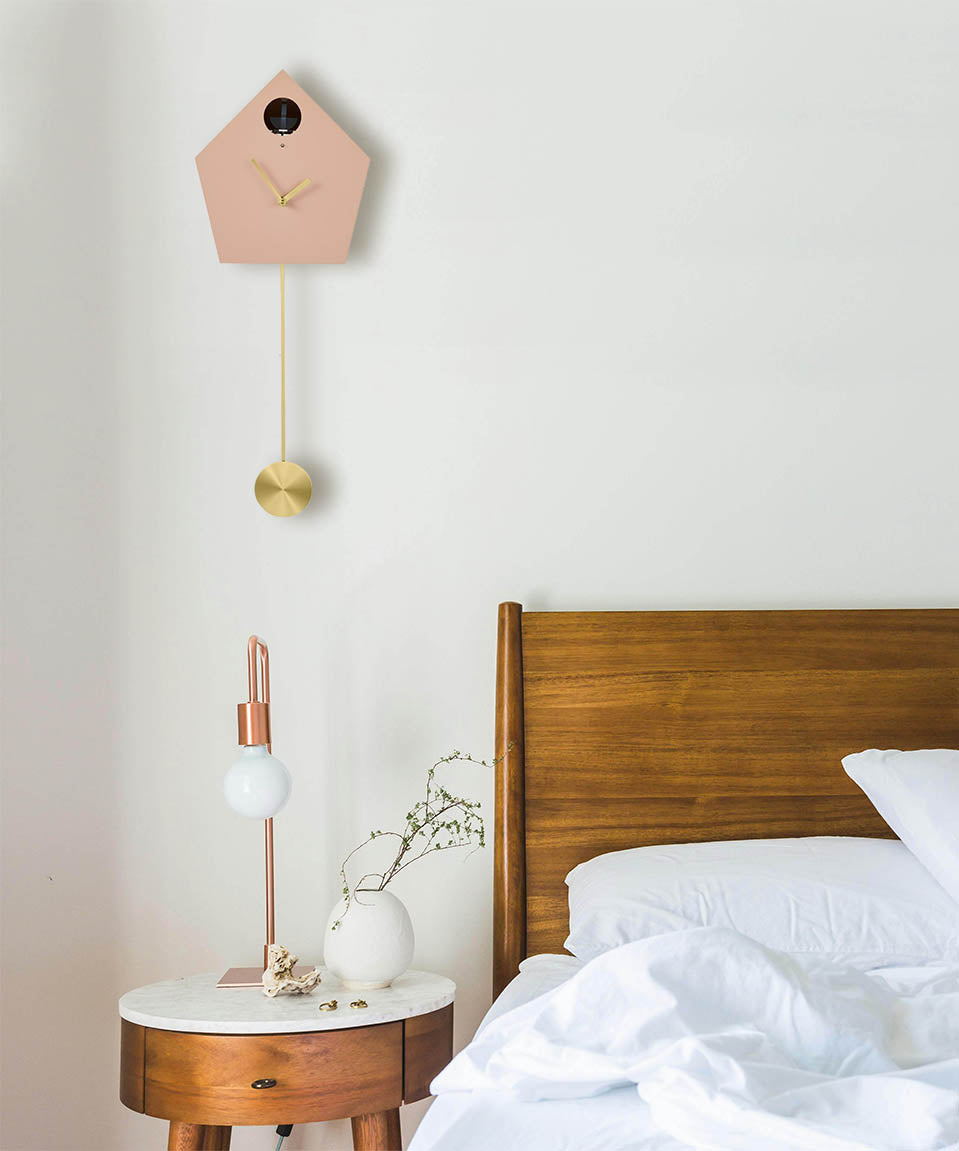Alauda – The Singing Lark Cuckoo Clock- Pink