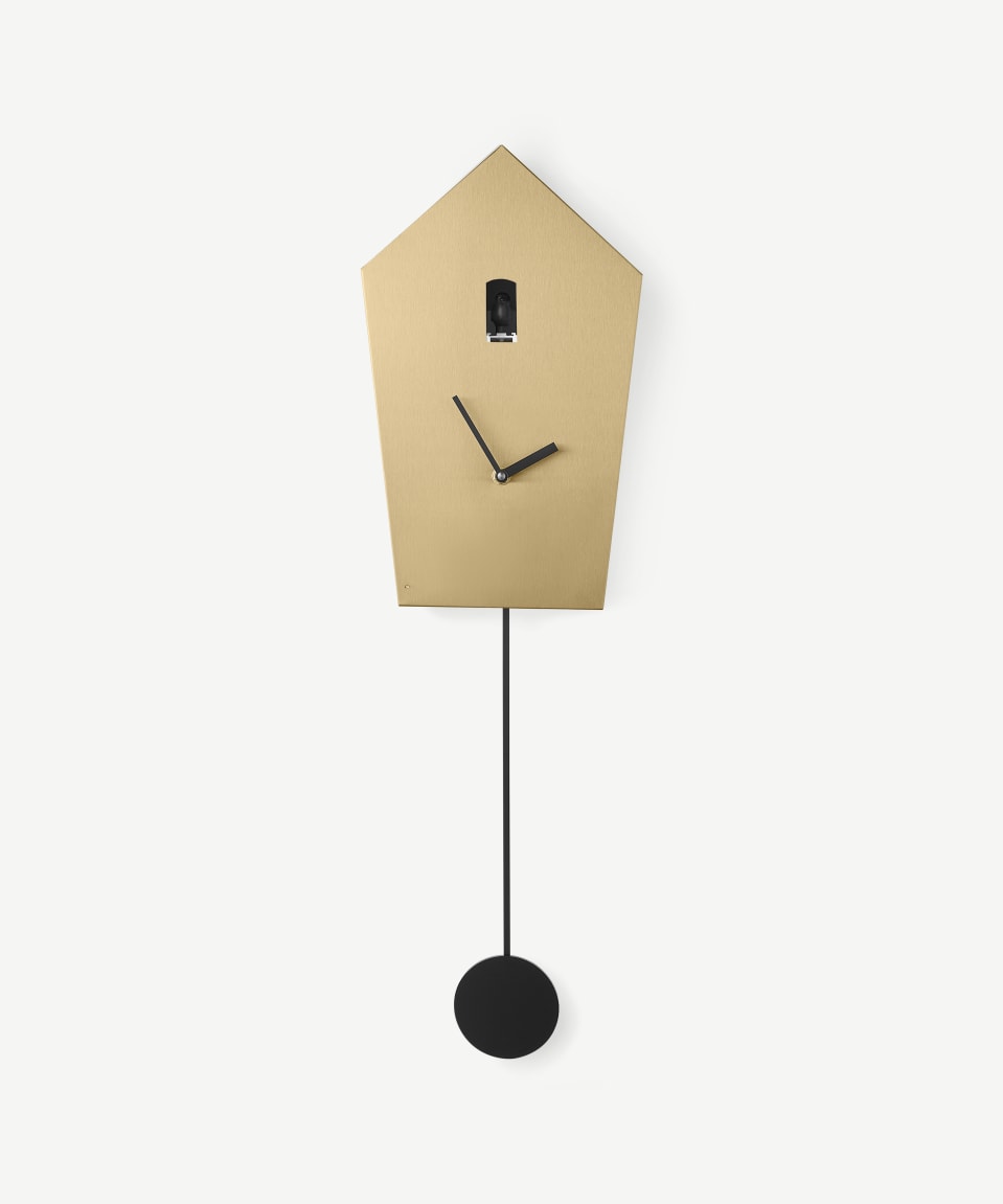 Azza Golden Nest Cuckoo Clock-BRASS