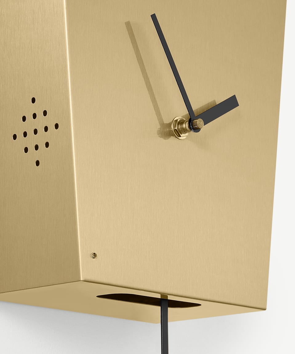 Azza Golden Nest Cuckoo Clock-BRASS