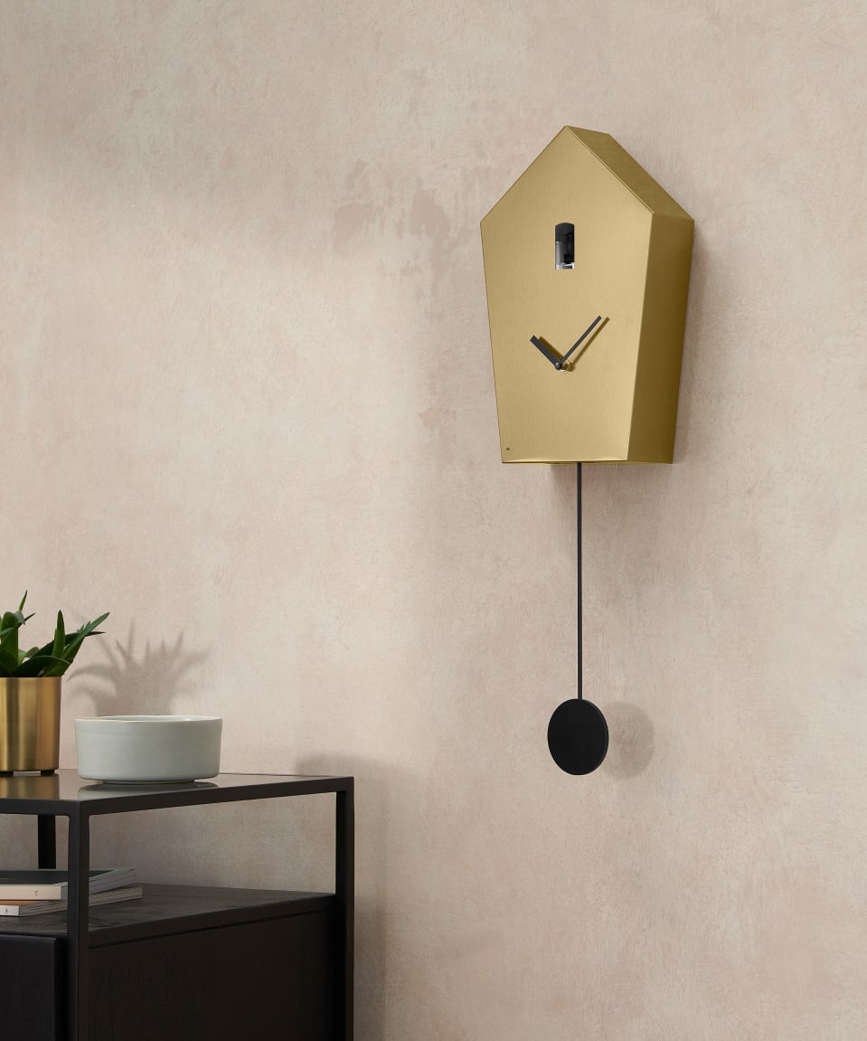 Azza Golden Nest Cuckoo Clock-BRASS