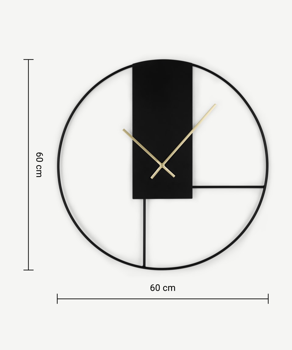 Forma-The Rhythm of Geometry Wall Clock