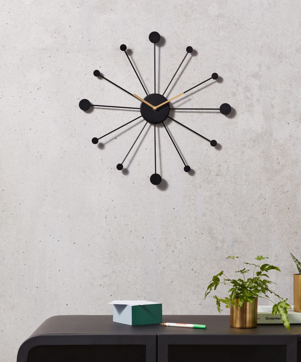 Satellite – Orbit Of Stars Wall Clock